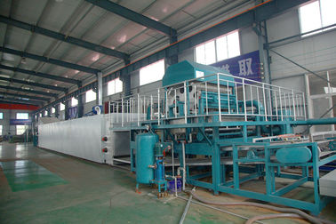 104kw 380v Chicken Egg Tray Machine Roller Type 1 Year Warranty