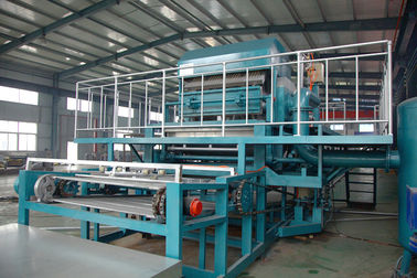 104kw 380v Chicken Egg Tray Machine Roller Type 1 Year Warranty